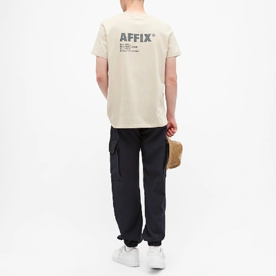 Shop Affix Standardised Logo Tee In Neutrals