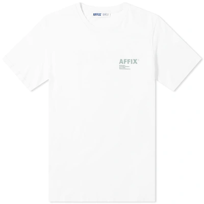 Shop Affix Standardised Logo Tee In Green