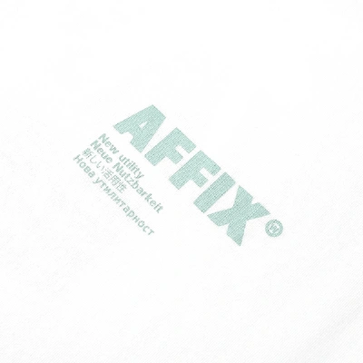 Shop Affix Standardised Logo Tee In Green
