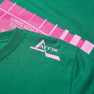 Shop Affix Long Sleeve Foley Sequence Tee In Green