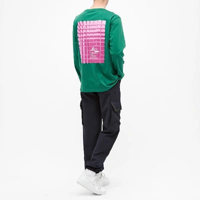 Shop Affix Long Sleeve Foley Sequence Tee In Green