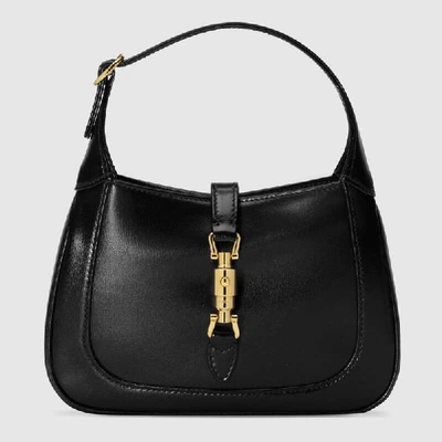 Shop Gucci Jackie 1961 Mini Shoulder Bag In Black