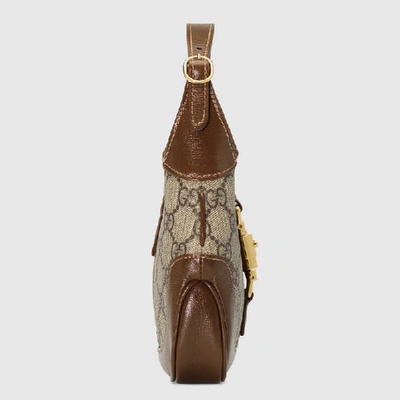 Shop Gucci Jackie 1961 Mini Bag In Beige