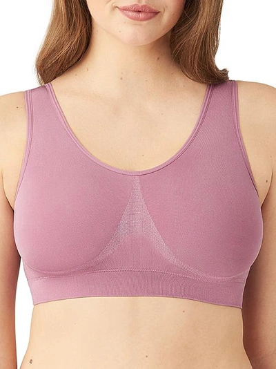 Shop Wacoal B-smooth Bralette In Dusky Orchid