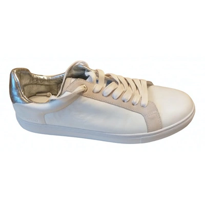 Pre-owned Zadig & Voltaire Spring Summer 2020 White Leather Trainers