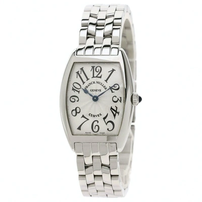 Pre-owned Franck Muller Silver Steel Watch