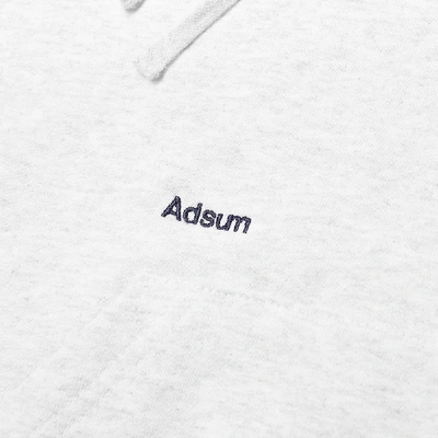 Shop Adsum Core Logo Hoody In Grey