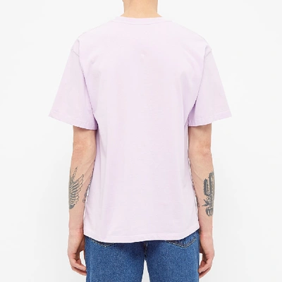 Shop Aries Classic Temple Tee In Pink