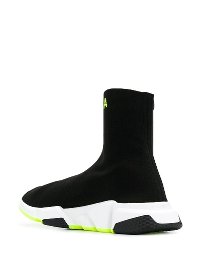 Shop Balenciaga Speed Sneakers In Black