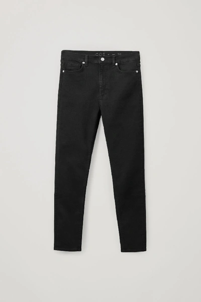 Shop Cos Skinny Ankle-length Jeans In Black