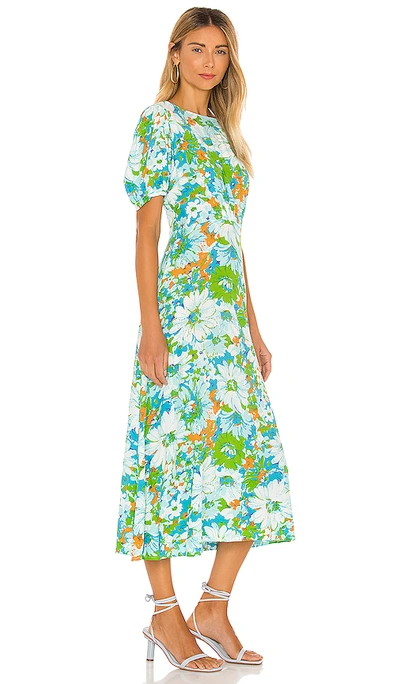 Shop Faithfull The Brand Beline Midi Dress In Gardone Floral