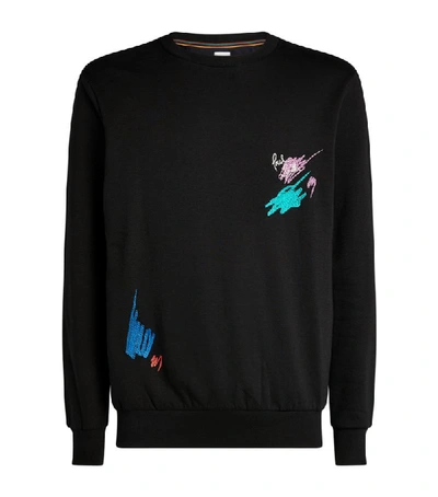 Shop Paul Smith Pen-splattered Sweater