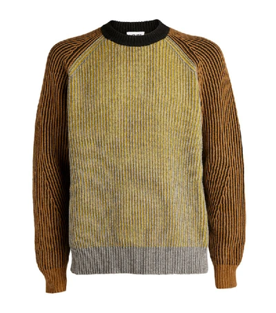 Shop Kenzo Merino Wool Fisherman Sweater