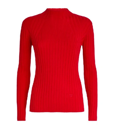 Shop Claudie Pierlot Ribbed Sweater