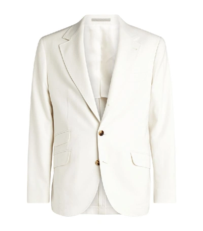 Shop Brunello Cucinelli Wool-cashmere Tailored Jacket