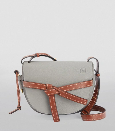 Shop Loewe Small Leather Gate Bag