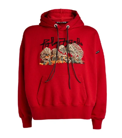 Shop Palm Angels Desert Skull Hoodie