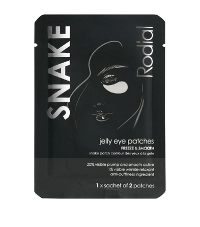 Shop Rodial Snake Jelly Eye Patches (3g) In White