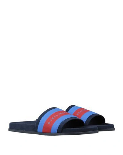 Shop Stella Mccartney Sandals In Dark Blue