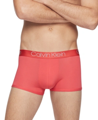 Shop Calvin Klein Men's Ultra-soft Modal Trunks In Hcp Hor Ov