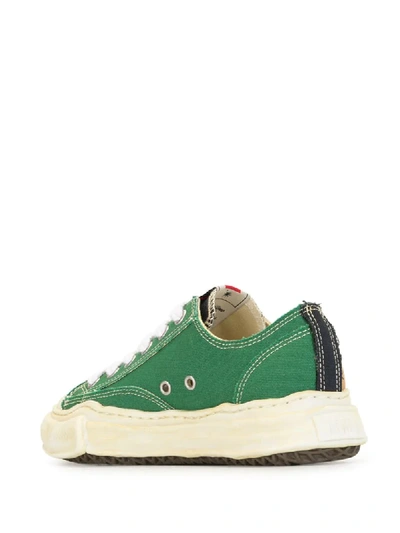 Shop Miharayasuhiro Peterson Original Sole Low-top Sneakers In Green