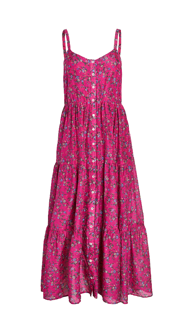 berry pink dress
