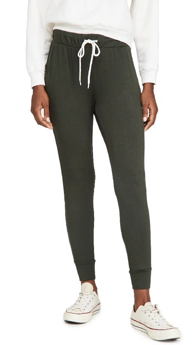 Shop Z Supply Jogger Sweatpants In Deep Forest