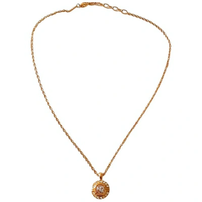 Pre-owned Nina Ricci Gold Gold Plated Necklace