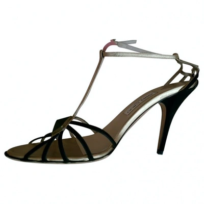 Pre-owned Jimmy Choo Sandals In Black