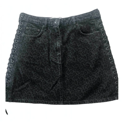 Pre-owned Mcq By Alexander Mcqueen Mini Skirt In Black