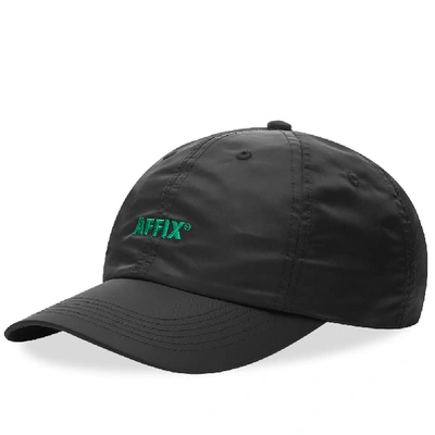 Shop Affix Standard Logo Nylon Cap In Black