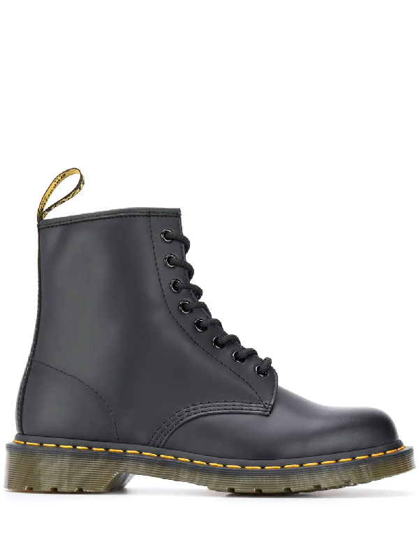 Dr. Martens Lace-up Chunky Sole Boots In Black | ModeSens