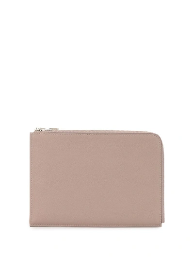 Pre-owned Louis Vuitton 2017  Pochette Jules Pm Clutch In Neutrals
