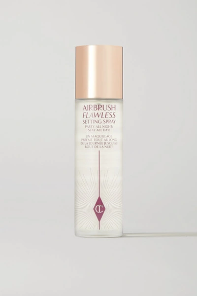 Shop Charlotte Tilbury Airbrush Flawless Setting Spray, 100ml - One Size In Colorless