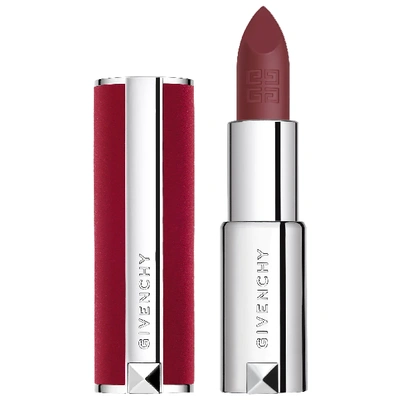Shop Givenchy Le Rouge Deep Velvet Matte Lipstick 38 Grenat Fumé 0.12 oz/ 3.4 G