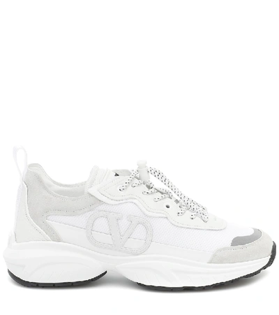 Shop Valentino Shegoes Sneakers In White