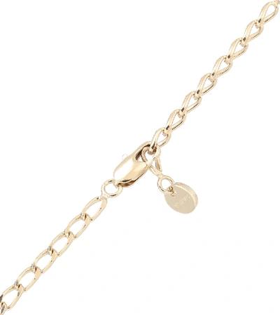 Jacquemus Gold Le Papier 'le Collier Chiquito' Necklace In Gold