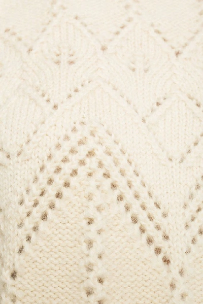 Shop Loewe Women's White Wool Sweater