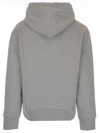 Shop Gucci Disk Print Oversize Sweatshirt In Grey
