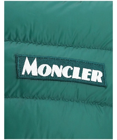 Shop Moncler Petichet Down Jacket In Green