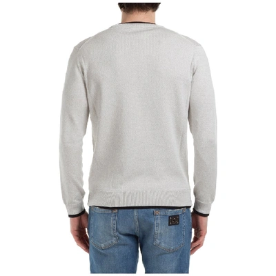 Shop Kenzo Embroidered Tiger Sweater In Grey