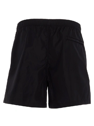 Shop Valentino Vltn Swim Shorts In Black