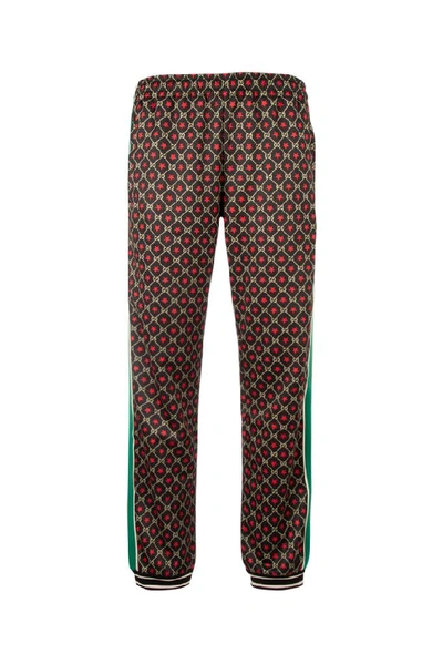 Shop Gucci Gg Star Print Sweatpants In Multi