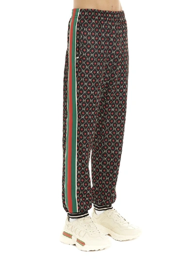 Shop Gucci Gg Star Print Sweatpants In Multi