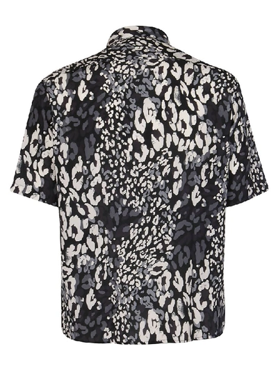 Shop Saint Laurent Graphic Printed Shirt In Multi