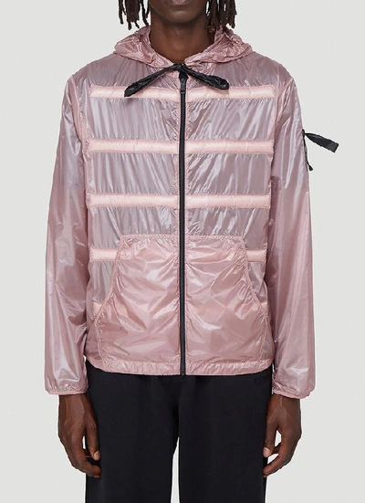 Shop Moncler Genius Moncler X Craig Green Hooded Windbreaker Jacket In Pink
