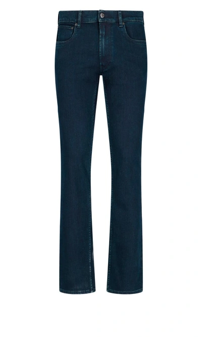 Shop Prada Slim Fit Denim Jeans In Blue