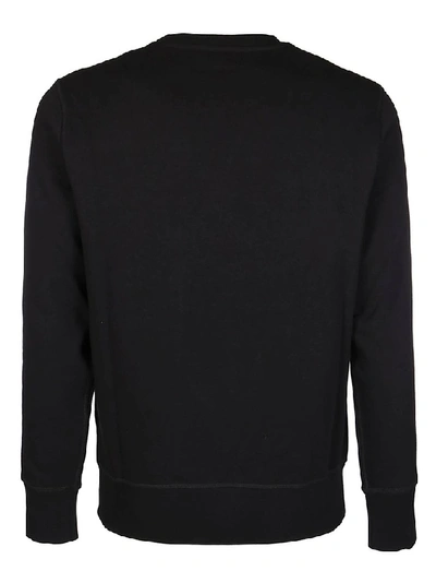 Shop Alexander Mcqueen Embroidered Skull Sweatshirt In Black