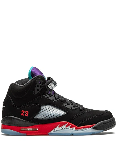Shop Jordan Air  5 Retro "top 3" Sneakers In Black