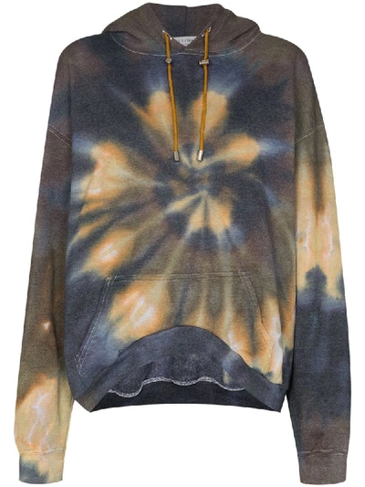 Shop Collina Strada Kapuzenpullover Mit Batik-print In Multicolour